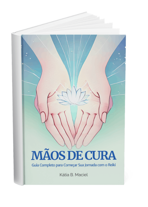 Capa 3D do livro Mãos de Cura